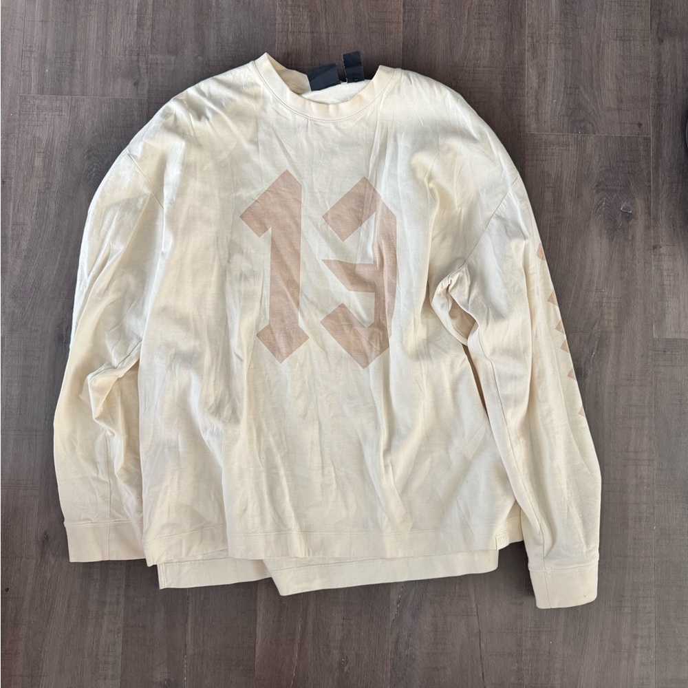 Puma x Fenty collab white cream long sleeve shirt